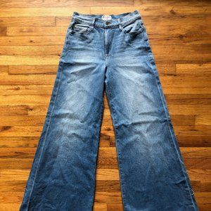 Frame Denim - Le Palazzo Raw-edge flare